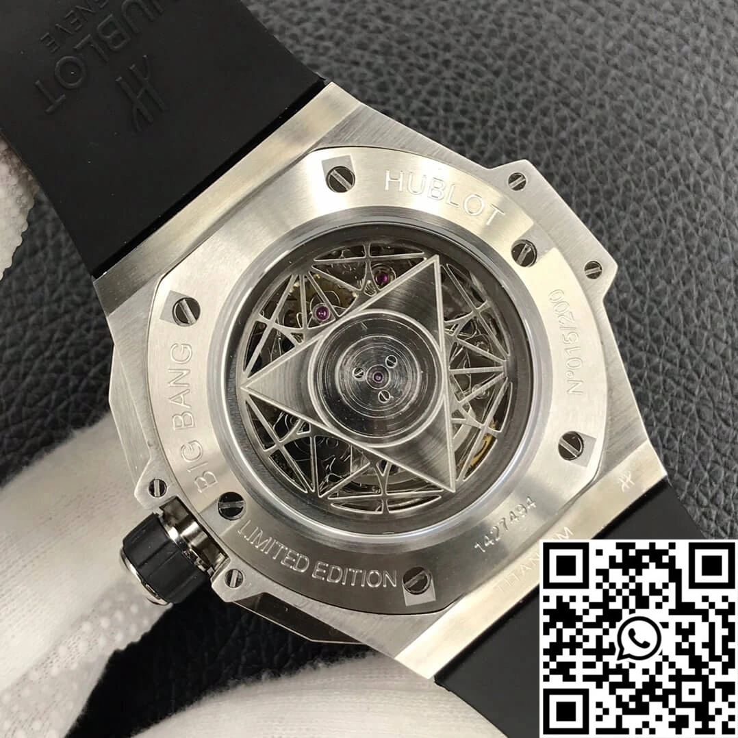 Versatile Hublot Big Bang Sang Bleu II 418.NX.1107.RX.MXM19 HB Factory Titanium Case 1774