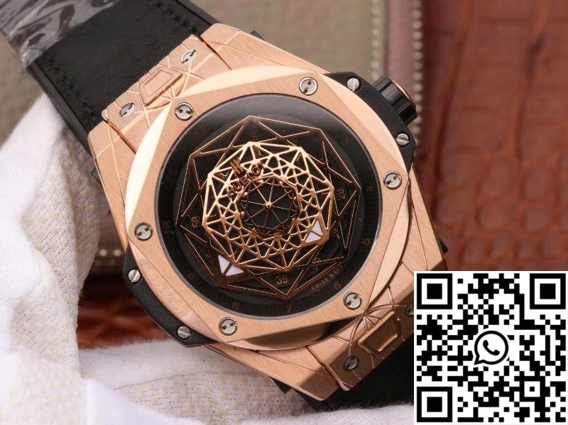 Hublot Big Bang Sang Bleu King Gold 415.OX.1118.VR.MXM17 TMF Factory Black Dial Classic 1753
