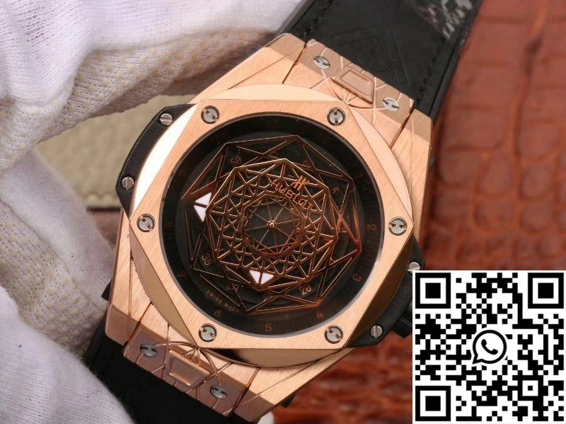 Hublot Big Bang Sang Bleu King Gold 415.OX.1118.VR.MXM17 TMF Factory Black Dial Classic 1753