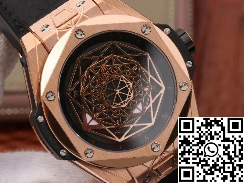 Hublot Big Bang Sang Bleu King Gold 415.OX.1118.VR.MXM17 TMF Factory Black Dial Classic 1753