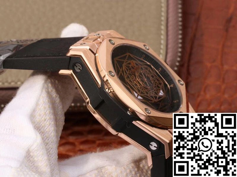 Hublot Big Bang Sang Bleu King Gold 415.OX.1118.VR.MXM17 TMF Factory Black Dial Classic 1753