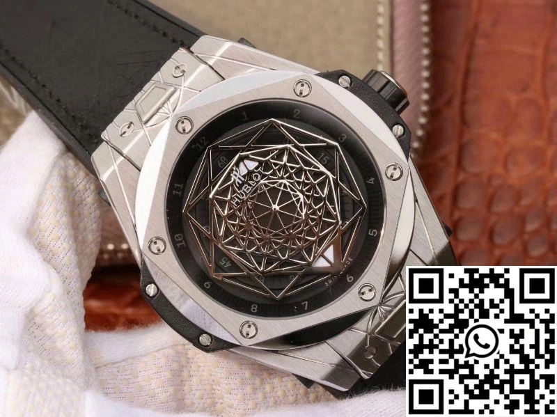 Affordable Hublot Big Bang Sang Bleu Titanium 415.NX.1112.VR.MXM16 TMF Factory Black Dial 1787