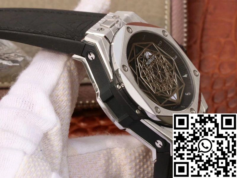 Affordable Hublot Big Bang Sang Bleu Titanium 415.NX.1112.VR.MXM16 TMF Factory Black Dial 1787
