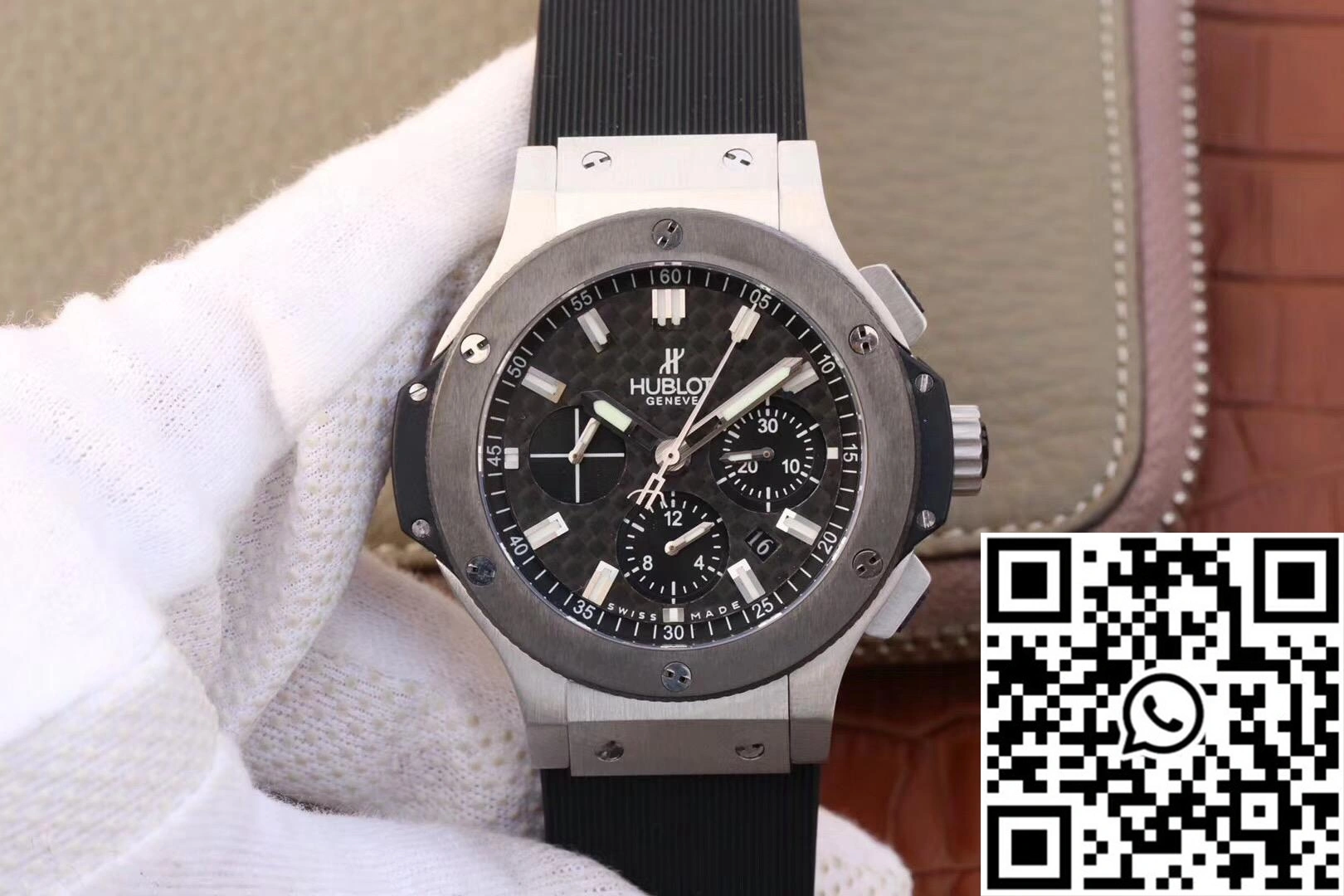 Hublot Big Bang Steel Ceramic 301.SB.131.RX HBB V6 Factory Carbon Fiber Dial Supportive 1773