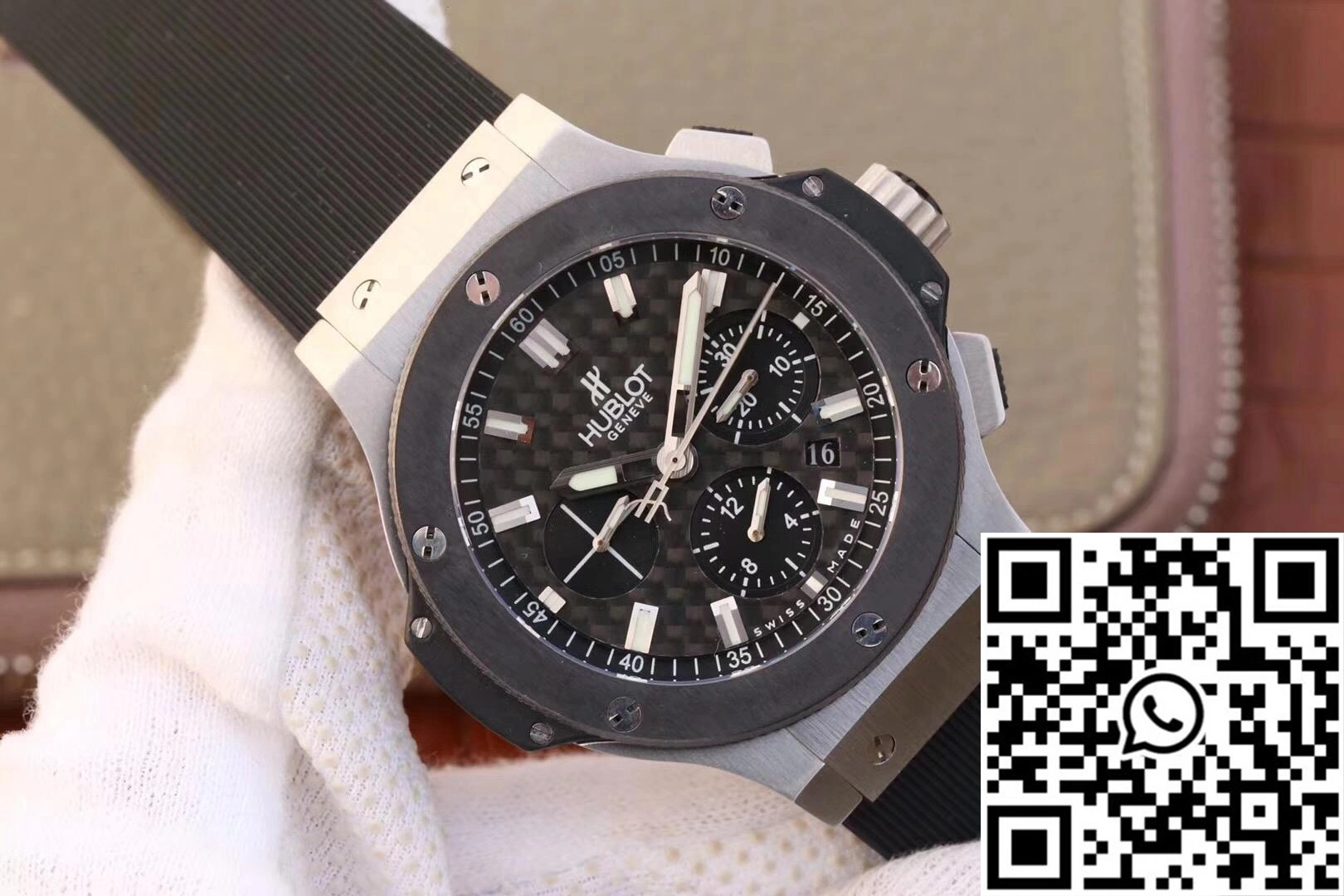 Hublot Big Bang Steel Ceramic 301.SB.131.RX HBB V6 Factory Carbon Fiber Dial Supportive 1773