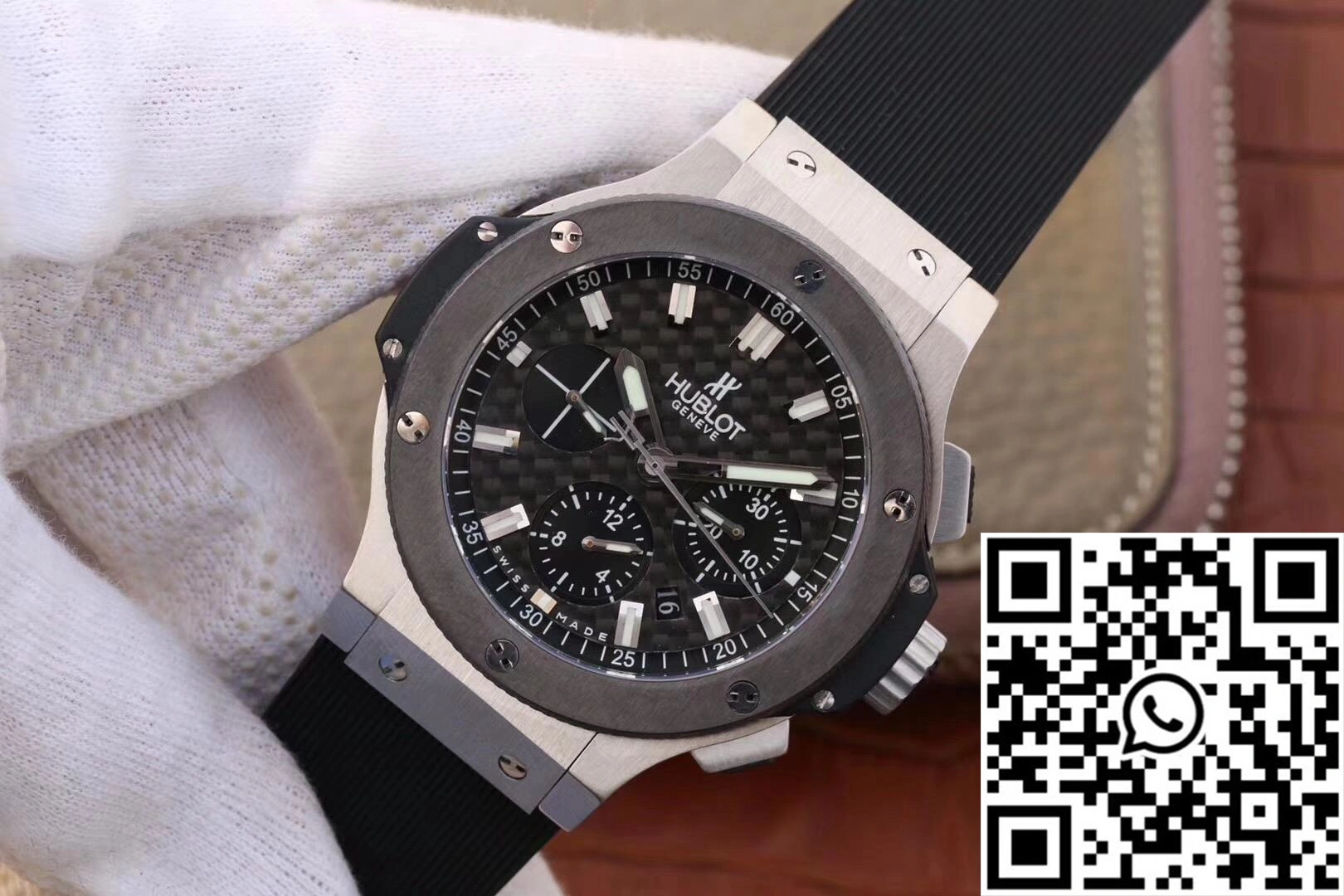 Hublot Big Bang Steel Ceramic 301.SB.131.RX HBB V6 Factory Carbon Fiber Dial Supportive 1773