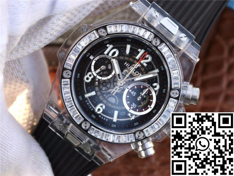 Hublot Big Bang Unico 411.JX.1170.RX 45MM Skeleton Dial Stylish 1800