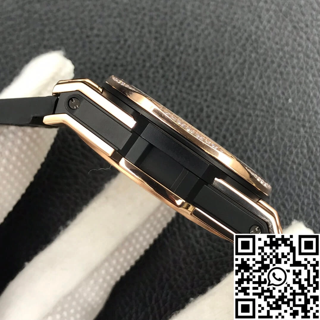 Hublot Big Bang WWF Factory Gold Full Diamond Case ZipUp 1764