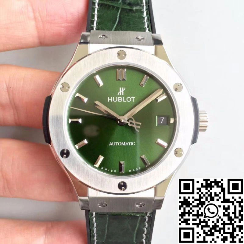 Hublot  Fusion 38MM 511.NX.8970.LR JJ Factory Green Dial WellDesigned 1822