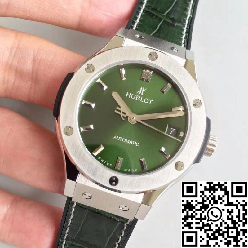 Hublot  Fusion 38MM 511.NX.8970.LR JJ Factory Green Dial WellDesigned 1822