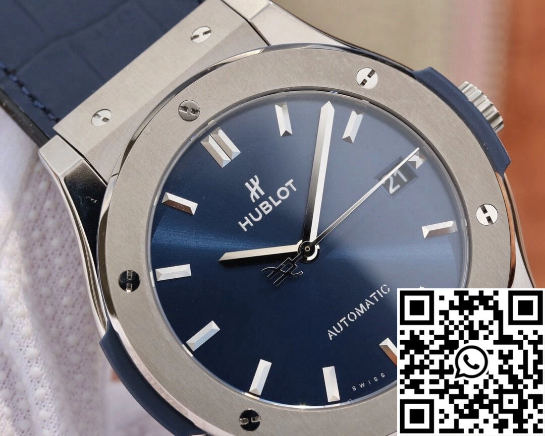 Effortless Hublot  Fusion 511.NX.7170.LR WWF Factory Blue Dial 1816