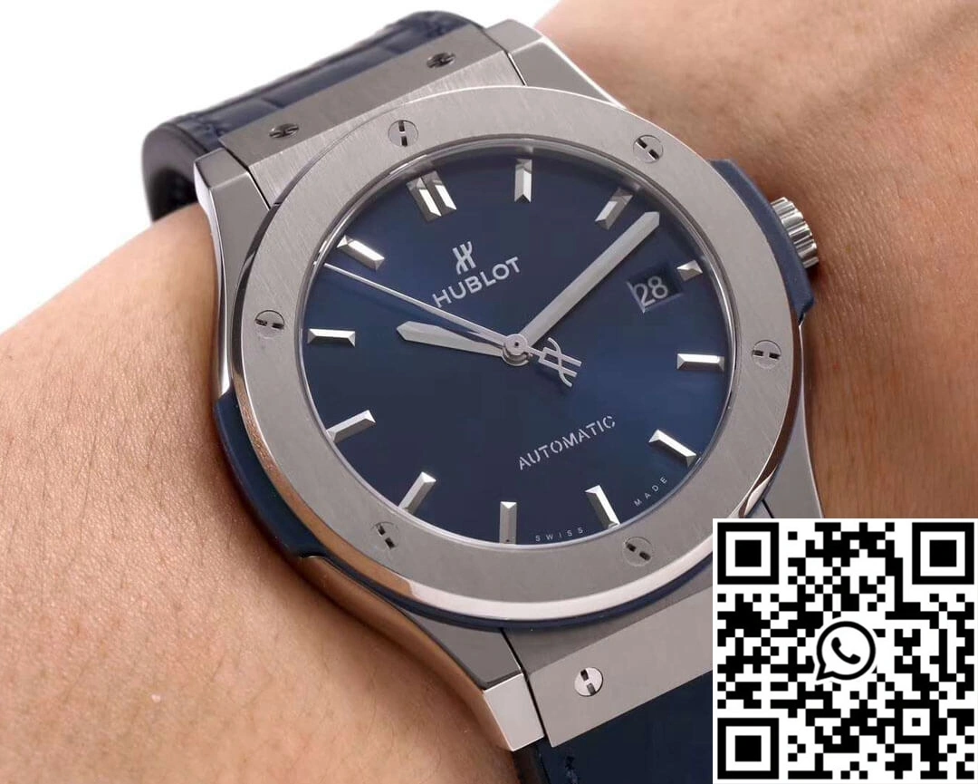 Effortless Hublot  Fusion 511.NX.7170.LR WWF Factory Blue Dial 1816