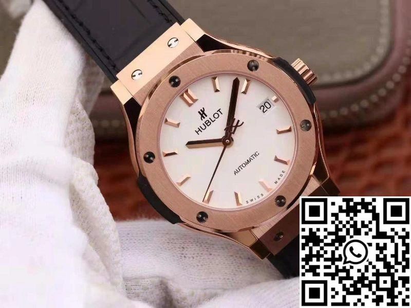 ZeroBulk Hublot  Fusion 511.OX.2611.LR JJ Factory White Dial 1818