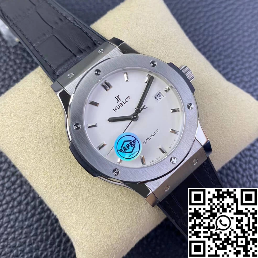 Durable Hublot  Fusion 542.NX.2611.LR 42MM APS Factory White Dial 1820