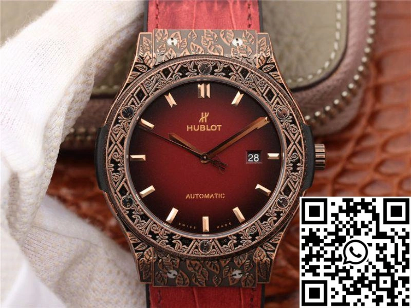 Chic Hublot  Fusion Arturo Fuente Limited Edition 511.OX.6670.LR.OPX17 JJ Factory Red Dial 1824