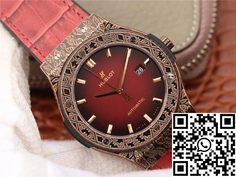 Chic Hublot  Fusion Arturo Fuente Limited Edition 511.OX.6670.LR.OPX17 JJ Factory Red Dial 1824