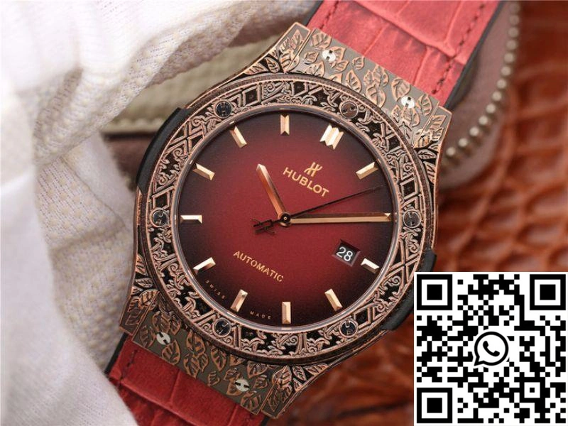 Chic Hublot  Fusion Arturo Fuente Limited Edition 511.OX.6670.LR.OPX17 JJ Factory Red Dial 1824