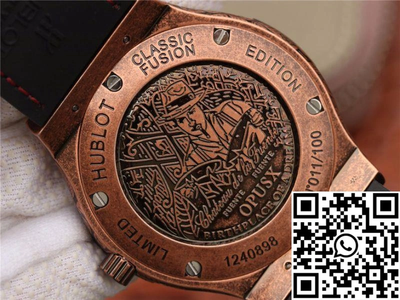 Chic Hublot  Fusion Arturo Fuente Limited Edition 511.OX.6670.LR.OPX17 JJ Factory Red Dial 1824