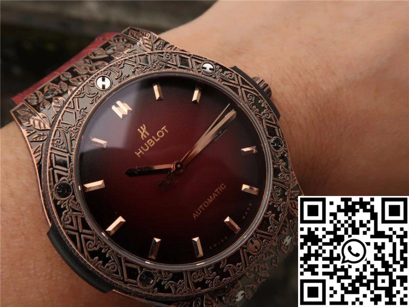 Chic Hublot  Fusion Arturo Fuente Limited Edition 511.OX.6670.LR.OPX17 JJ Factory Red Dial 1824