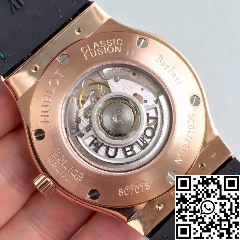 TravelReady Hublot  Fusion Berluti Scritto 511.OX.0500.VR.BER16 JJ Factory V2 Green Dial 1821