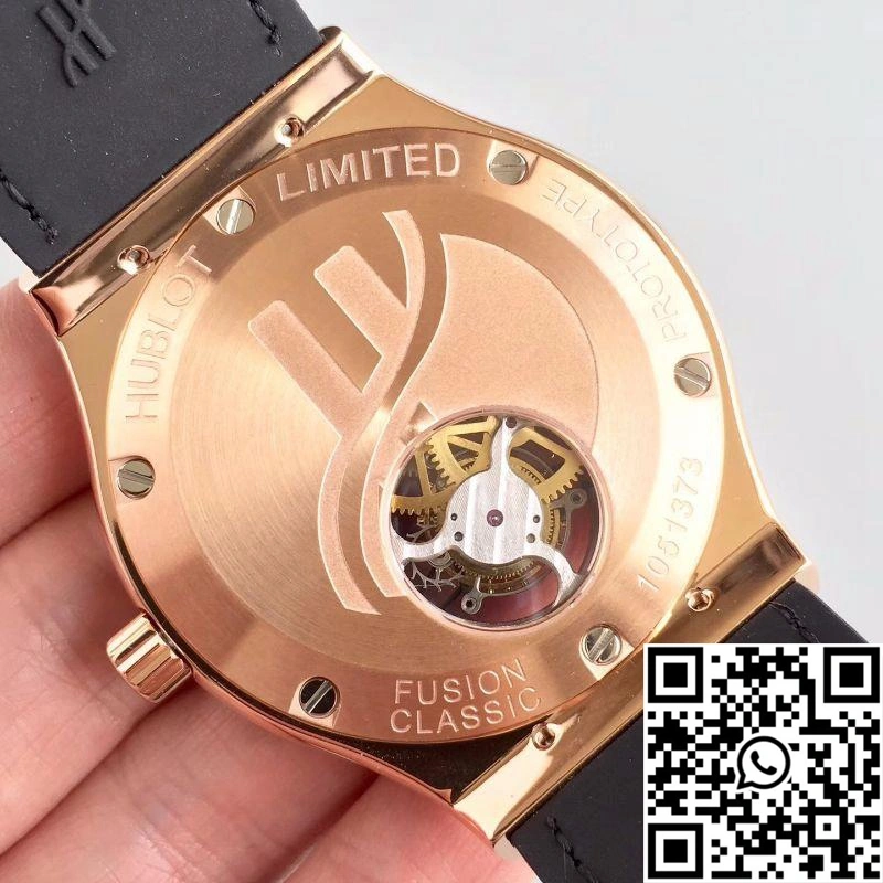 Hublot  Fusion Tourbillon 505.OX.1180.LR Black Dial Snug 1839