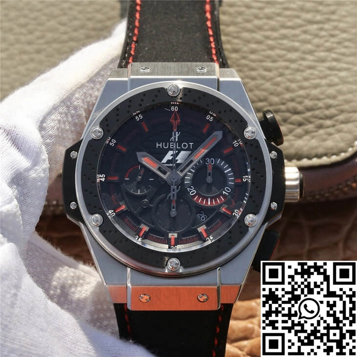 Casual Hublot King Power 703.ZM.1123.NR.FMO10 V6 Factory Black Dial 1846