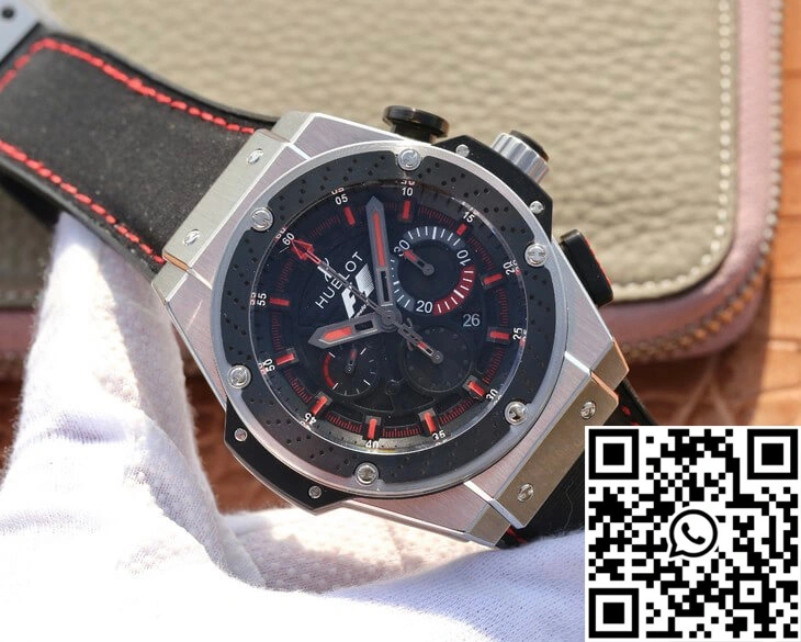 Casual Hublot King Power 703.ZM.1123.NR.FMO10 V6 Factory Black Dial 1846