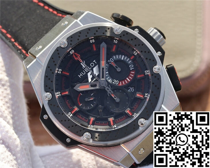 Casual Hublot King Power 703.ZM.1123.NR.FMO10 V6 Factory Black Dial 1846
