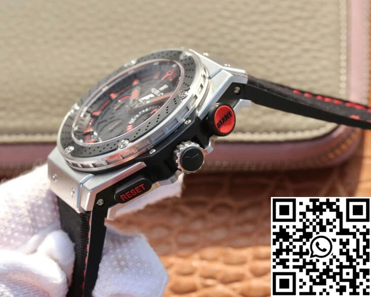 Casual Hublot King Power 703.ZM.1123.NR.FMO10 V6 Factory Black Dial 1846