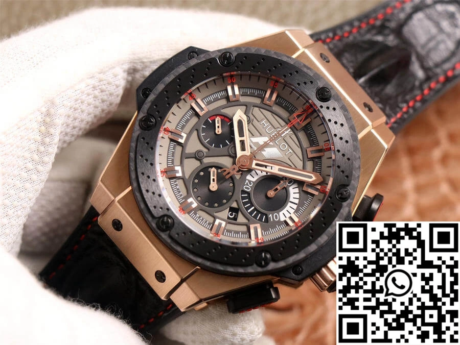 Hublot King Power 703.ZM.1123.NR.FMO10 V6 Factory Rose Gold Durable 1844