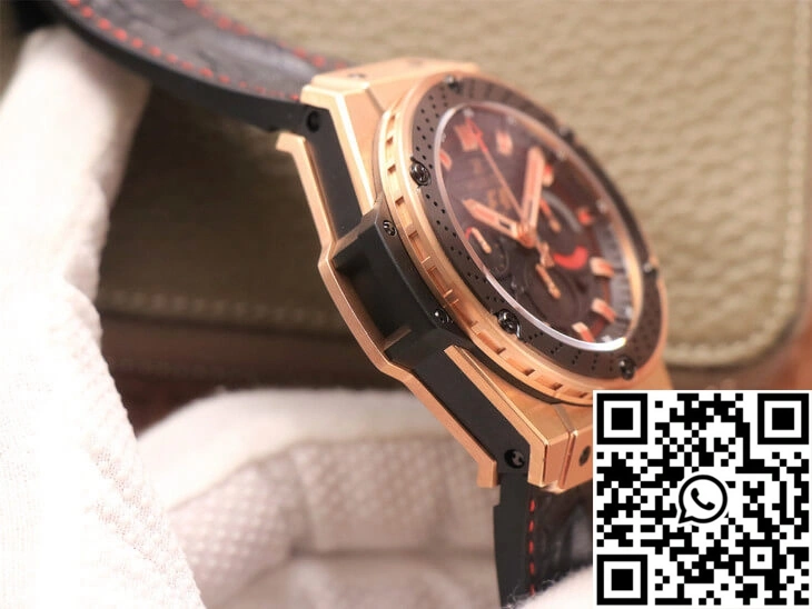 Hublot King Power Ferrari F1 V6 Factory Black Dial Rose Gold Unisex 1847