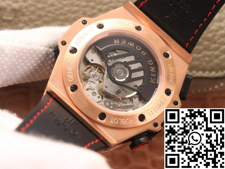 Hublot King Power Ferrari F1 V6 Factory Black Dial Rose Gold Unisex 1847