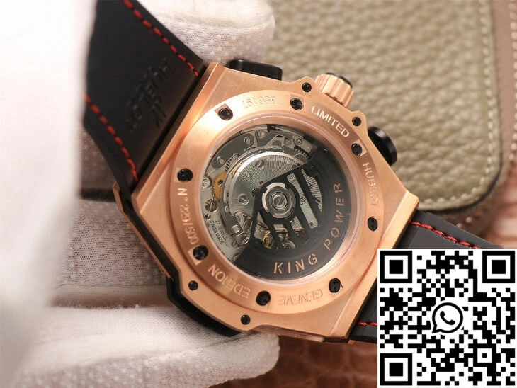 Hublot King Power Ferrari F1 V6 Factory Black Dial Rose Gold Unisex 1847