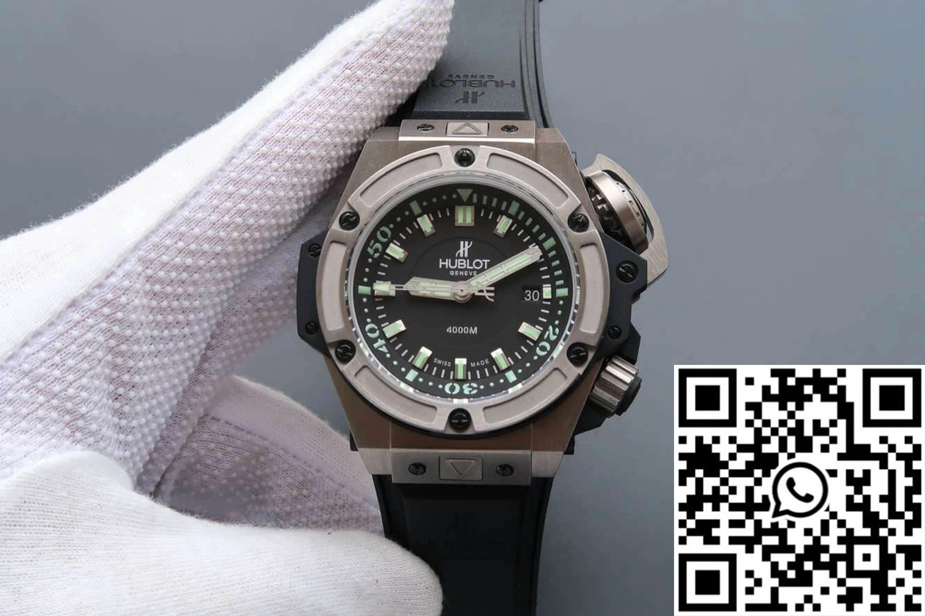 Chic Hublot King Power Oceanographic 731.NX.1190.RX V6 Factory Black Dial 1850