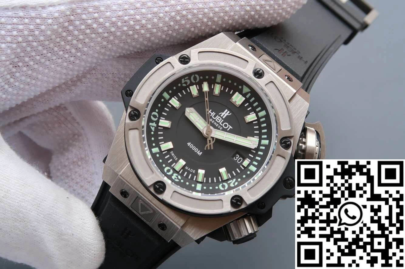Chic Hublot King Power Oceanographic 731.NX.1190.RX V6 Factory Black Dial 1850