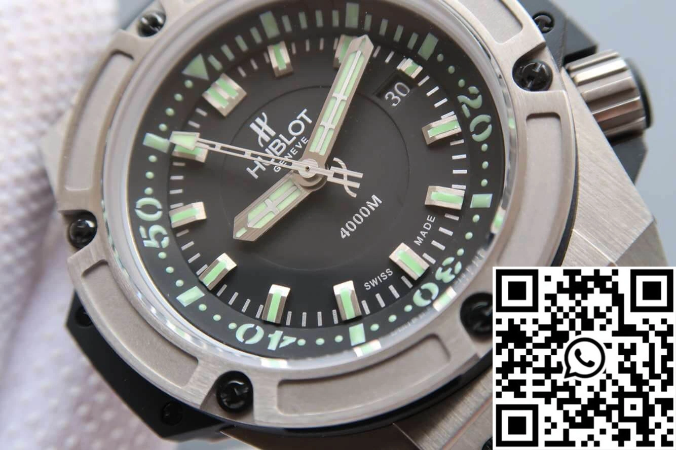 Chic Hublot King Power Oceanographic 731.NX.1190.RX V6 Factory Black Dial 1850