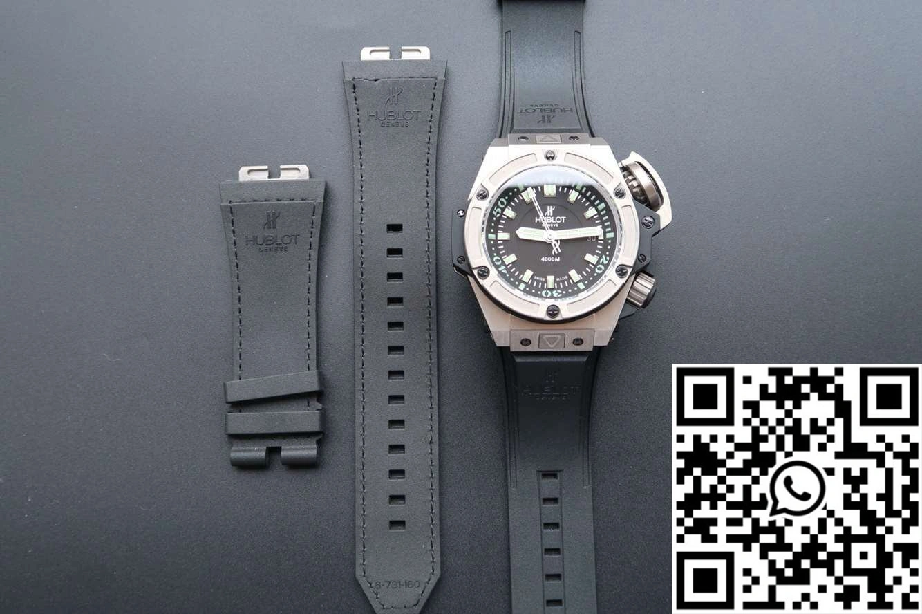 Chic Hublot King Power Oceanographic 731.NX.1190.RX V6 Factory Black Dial 1850