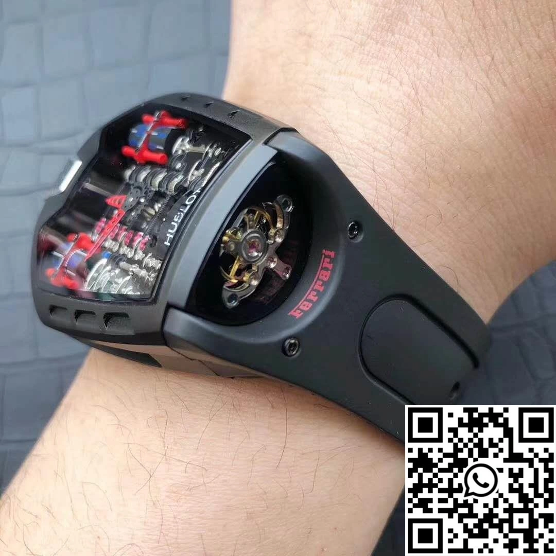 Contemporary Hublot LaFerrari MP-05 905.ND.0001.RX Black PVD Dial 1851
