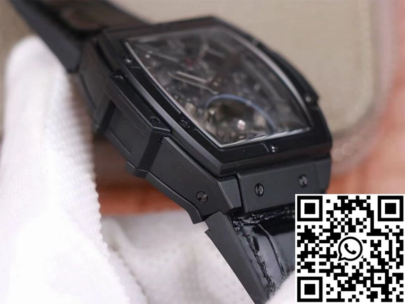 Upgraded Hublot Masterpiece Tourbillon 906.ND.0129.VR.AES12 JB Factory Black PVD 1858