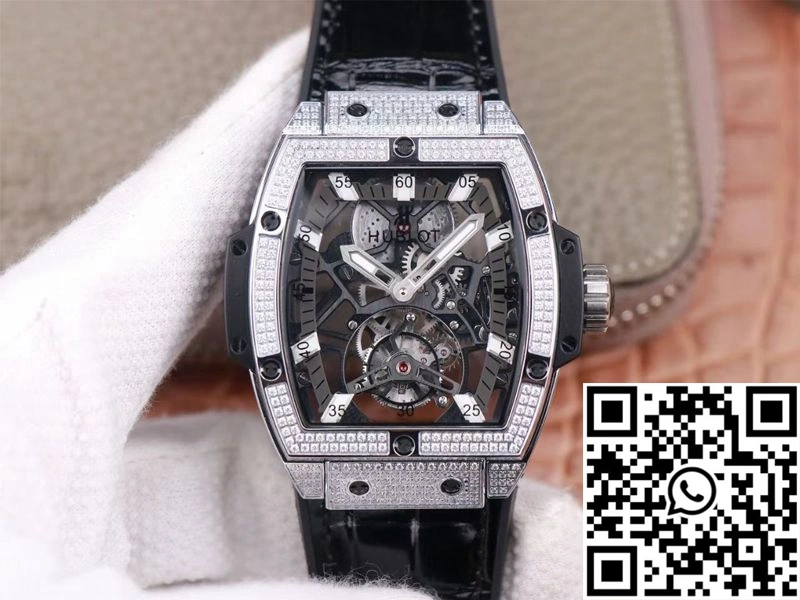 Hublot Masterpiece Tourbillon 906.NX.0129.VR.AES13 JB Factory Diamond WellDesigned 1856