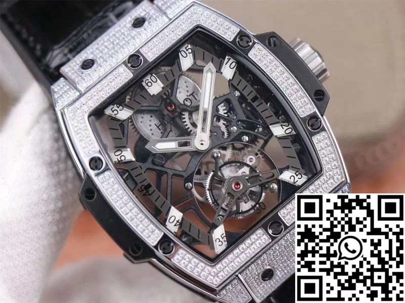 Hublot Masterpiece Tourbillon 906.NX.0129.VR.AES13 JB Factory Diamond WellDesigned 1856
