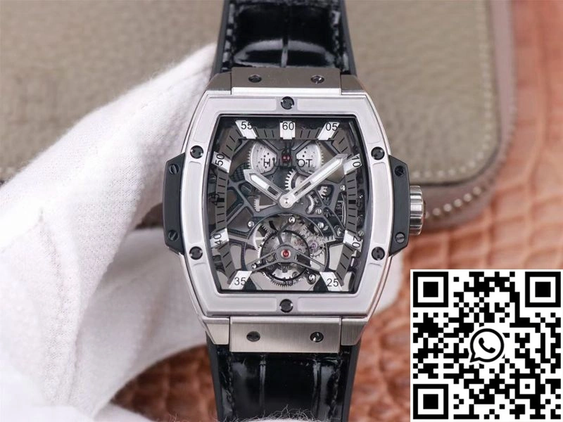 Hublot Masterpiece Tourbillon 906.NX.0129.VR.AES13 JB Factory White Hour WaterResistant 1855