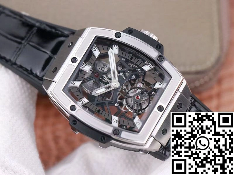 Hublot Masterpiece Tourbillon 906.NX.0129.VR.AES13 JB Factory White Hour WaterResistant 1855
