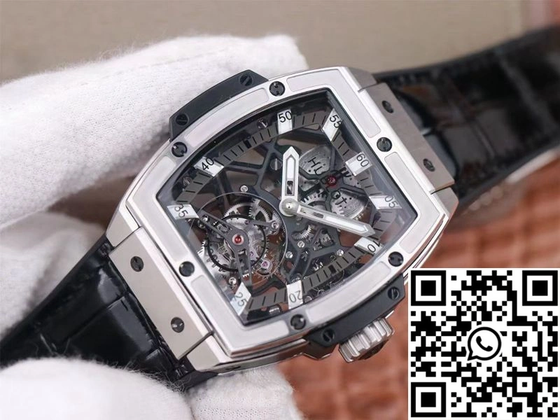 Hublot Masterpiece Tourbillon 906.NX.0129.VR.AES13 JB Factory White Hour WaterResistant 1855