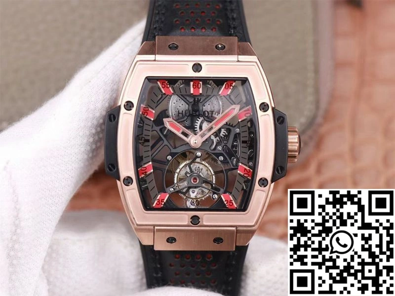 Minimalist Hublot Masterpiece Tourbillon 906.OX.0123.VR.AES13 JB Factory Skeletonized Dial 1861