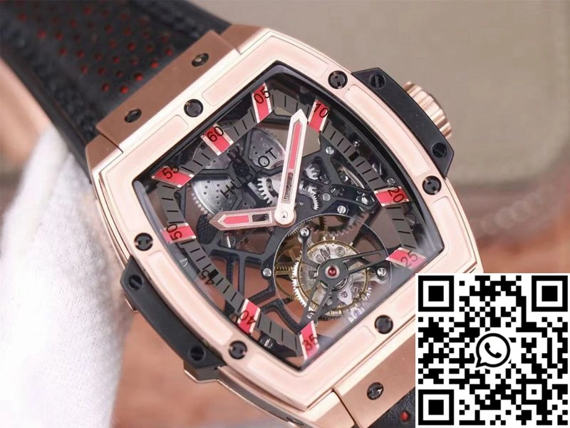 Minimalist Hublot Masterpiece Tourbillon 906.OX.0123.VR.AES13 JB Factory Skeletonized Dial 1861