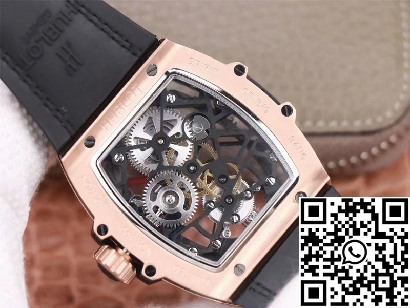 Minimalist Hublot Masterpiece Tourbillon 906.OX.0123.VR.AES13 JB Factory Skeletonized Dial 1861