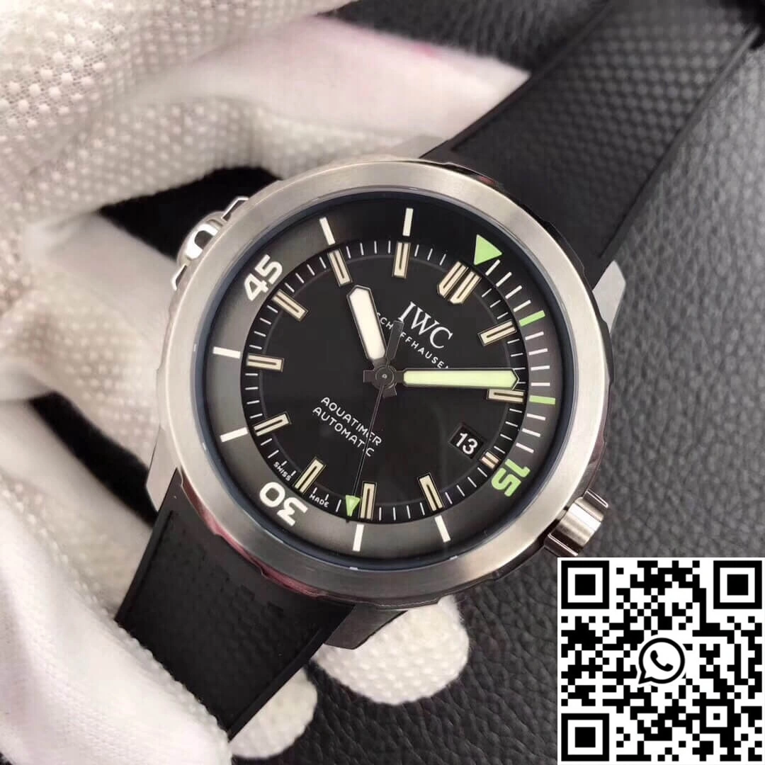 Stretchable IWC Aquatimer IW329001 V6 Factory Black Dial 1867