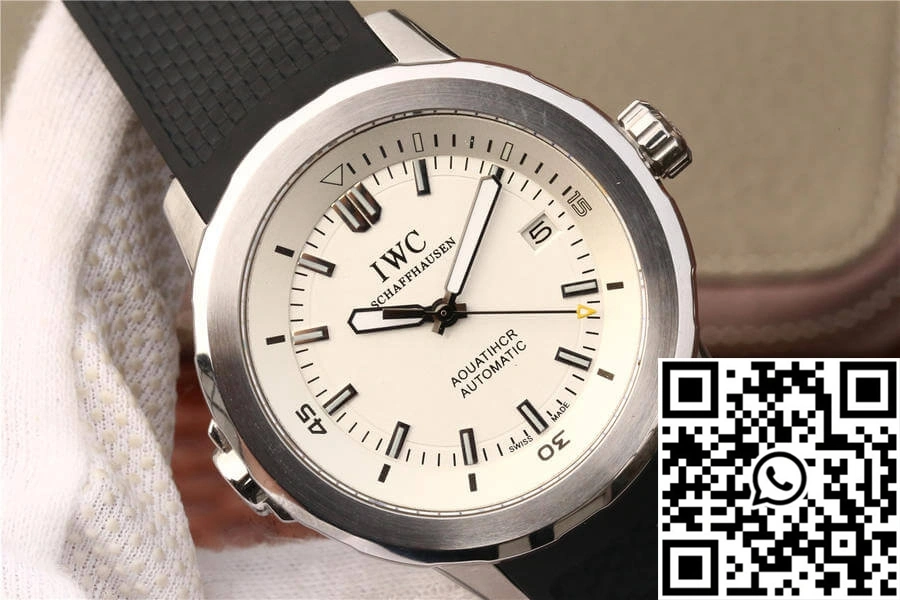 EasyMatch IWC Aquatimer IW329003 V6 Factory Silver White Dial 1864