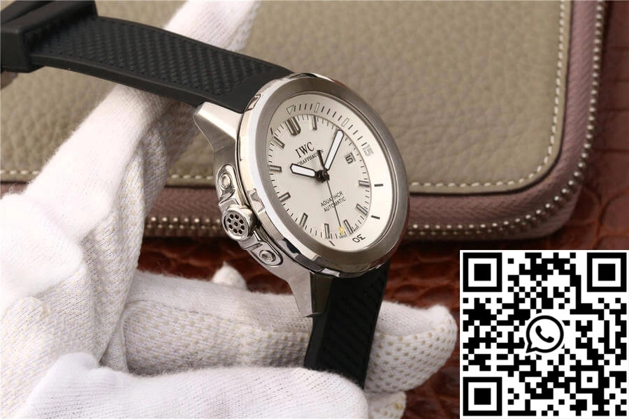 EasyMatch IWC Aquatimer IW329003 V6 Factory Silver White Dial 1864